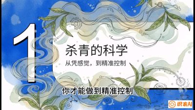 第05节（加工篇）：决胜2分钟：用&ldquo;数字温控&rdquo;破解杀青不匀，复刻大师级手工口感，课程：《茶金时代：从&ldquo;看天吃饭&rdquo;到&ldquo;精准控局&rdquo;的茶叶高产提质实战课》